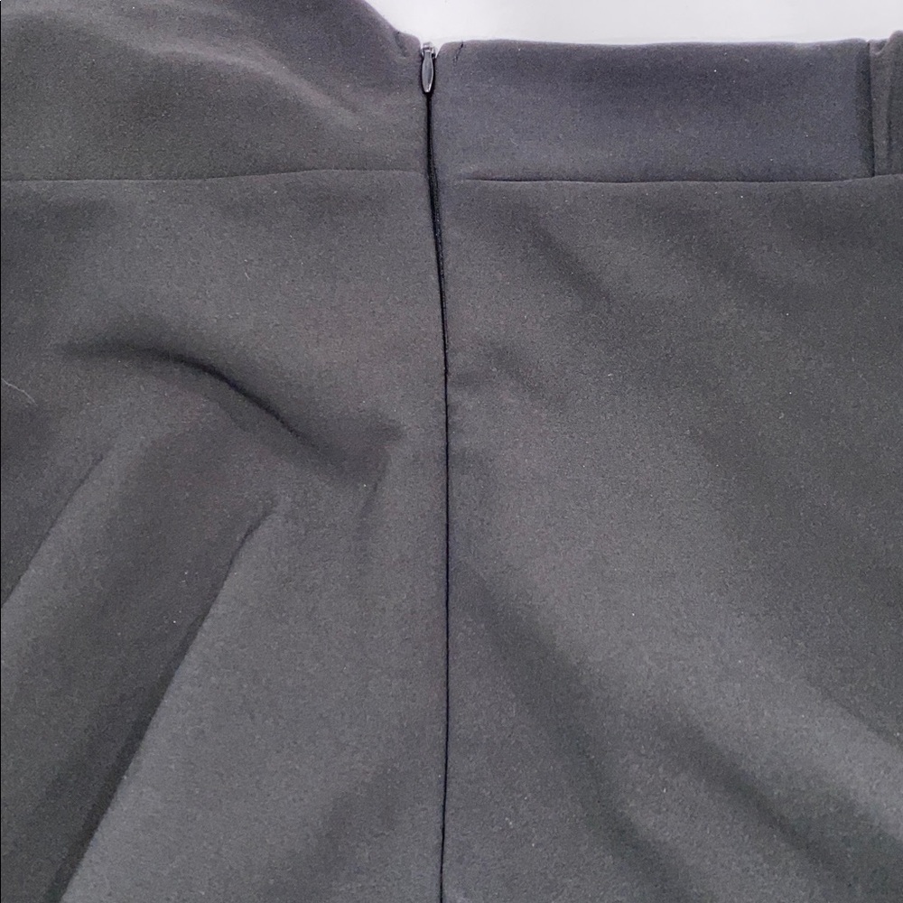 Zara Basic Collection Black Halter Mini Dress with Bow Detail Size Medium - Picture 8 of 9